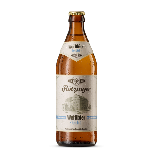 Flötzinger Bräu Rosenheim Weißbier leicht